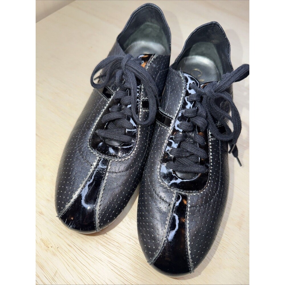 Cole Haan Bria Oxford Lace Up In black Leather Sz. 8